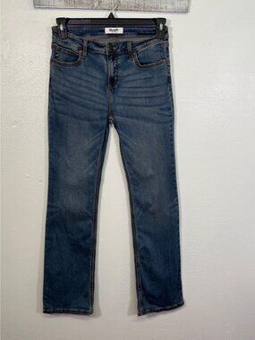 Wrangler Retro Mid Rise Bootcut Jeans 7x31 Medium Wash Denim Western Rodeo Ranch
